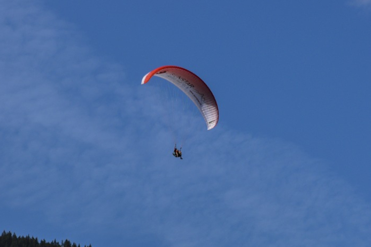 Kényszerleszállást hajtott végre egy siklóernyős a fővárosban