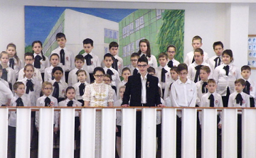 Március 15-i megemlékezés a Belvárosi Iskolában