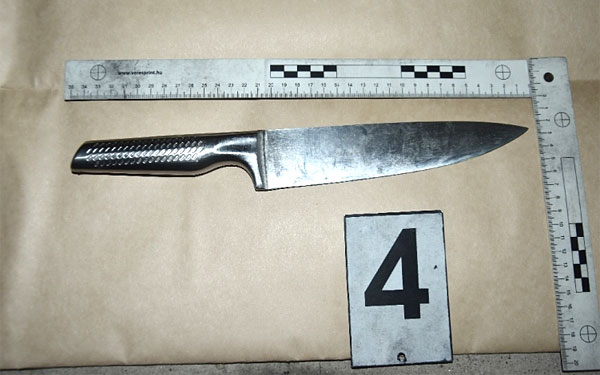 Őrizetben a dombóvári késelő