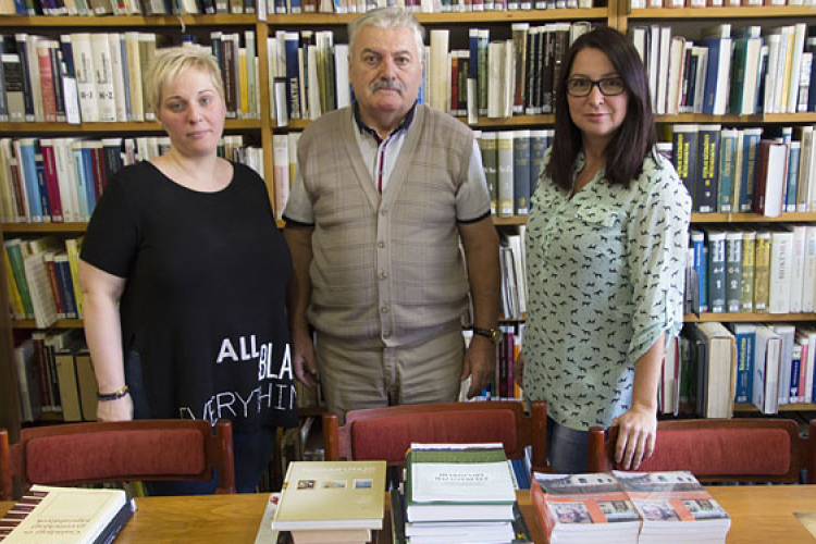 Újabb adomány a könyvtárnak...