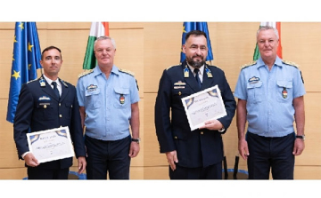 Tolna vármegyei rendőrök elismerése