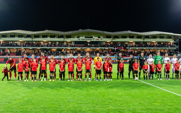 A Román Labdarúgó Szövetség elmarasztalta a Csíkszeredát a székely jelképek használata miatt